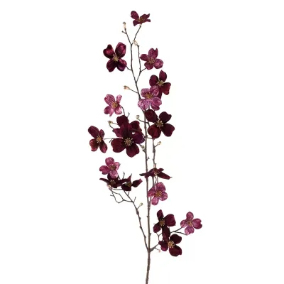 Corniolo ramo cm.83 viola