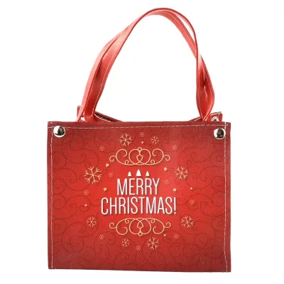 Borsa similpelle 19x27 rosso