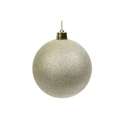 Pallina pvc d.15 champagne glitter