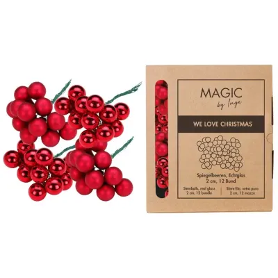 Pallina v 02 con filo dark red (pz 144)