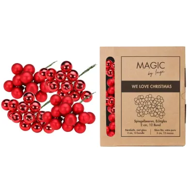 Pallina v 02 con filo merry red (pz 144)