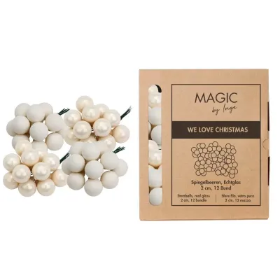 Pallina v 02 con filo blanc almond (pz 144)