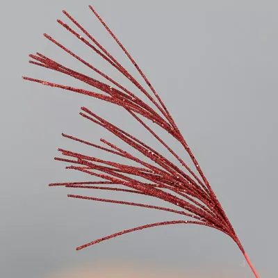 Grass glitter rosso