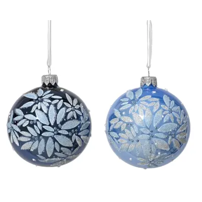 Pallina vd 8 fiori blu