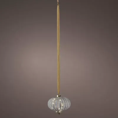 Ad-decoro led vetro d.22 trasp