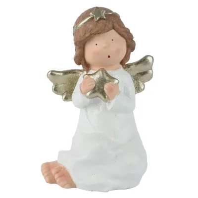 Angelo magnesio h.32 bianco