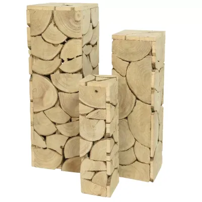 Colonna legno h.95 (set 3)
