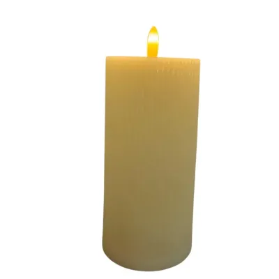 Candela led d.7,5 h.15 avorio