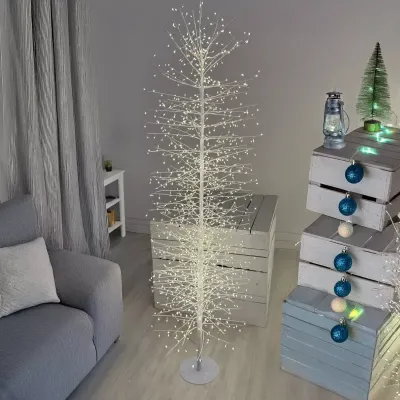 Albero tiglio led h.200 bianco