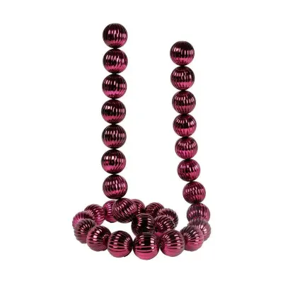 Garland sfere rig.cm.180 d.06 bordeaux