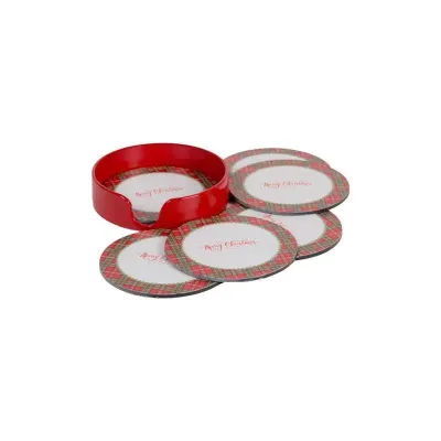 Mc-sottobicchiere pvc d.10 scozia (pz.6)