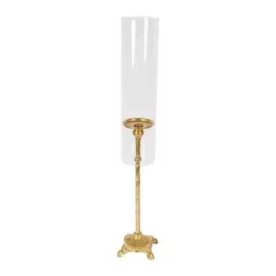 Ap-candeliere metallo h.69 oro