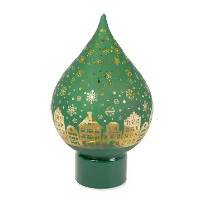 Goccia led d.18 con mov.verde