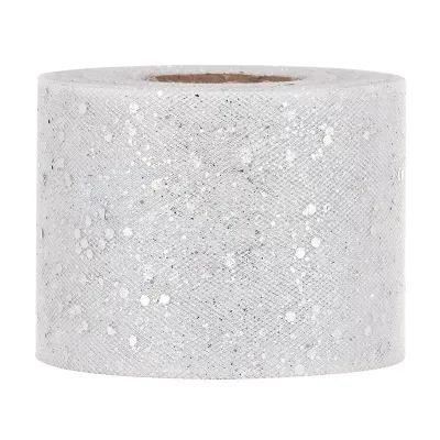 Nastro  brilliant mm.70 m.50 argento