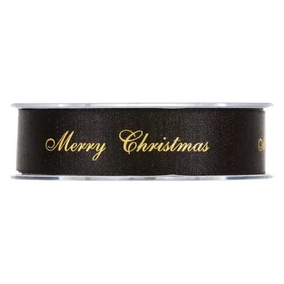 Nastro fr.christmas mm.25 m.25 nero