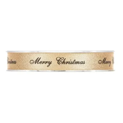 Nastro fr.christmas mm.15 m.25 oro