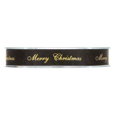 Nastro fr.christmas mm.15 m.25 nero