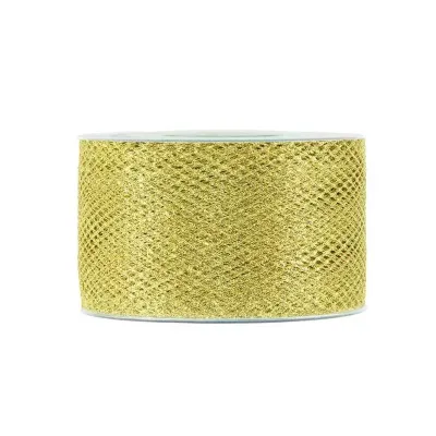 Nastro xmas net mm.40 m.30 oro