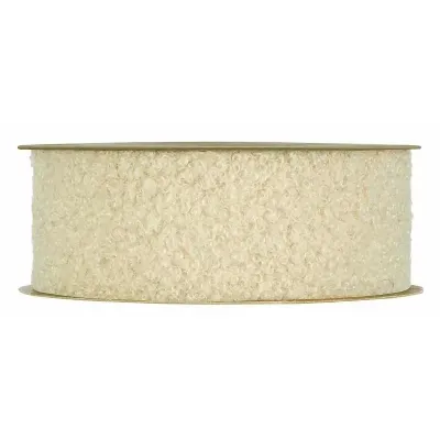 Nastro teddy bear mm.38 m.10 crema