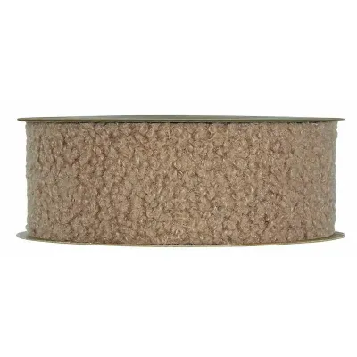 Nastro teddy bear mm.38 m.10 tortora