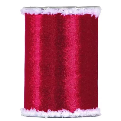 Nastro red fur edges mn.140 m.10 