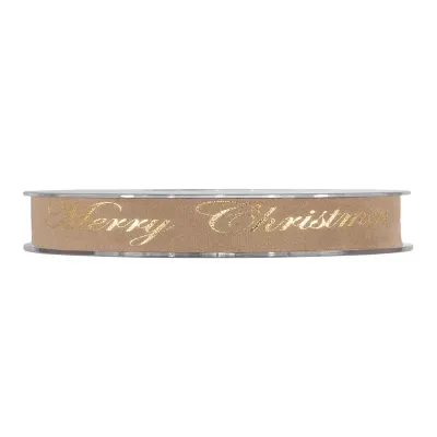 Nastro gold m.xmas mm.15 m.10 tortora