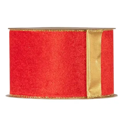 Nastro velv.dream mm.63 m.10 rosso