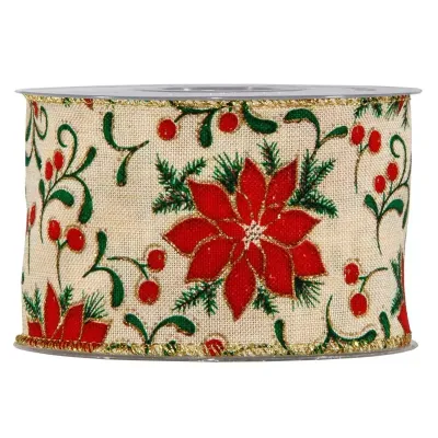 Nastro xmas star mm.63 m.10