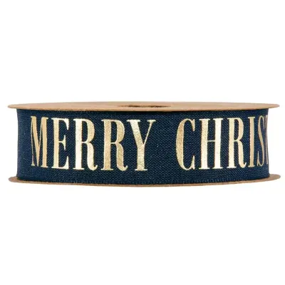 Nastro col.merry ch. mm.25 m.10 blu