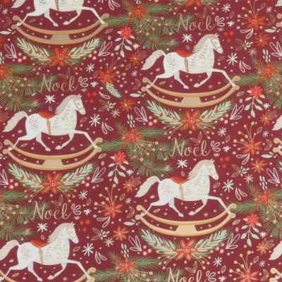 Bobina c 0,70x25 rocking horse rosso