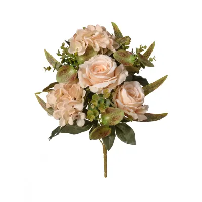 Rosa-ortensia frontale cm.46 beige