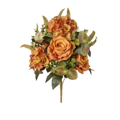 Rosa-ortensia frontale cm.46 mustard