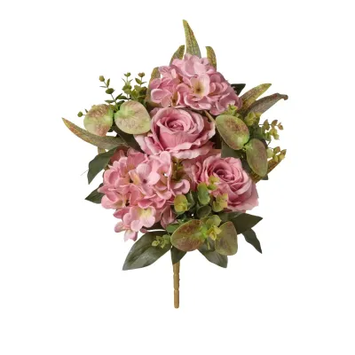 Rosa-ortensia frontale cm.46 lilla