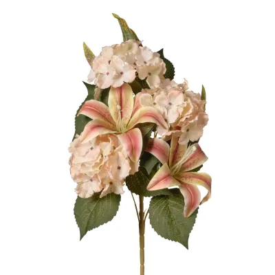 Giglio-ortensia front. cm.43 beige