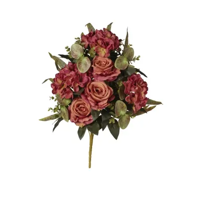 Rosa-ortensia frontale cm.54 ruggine