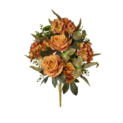 Rosa-ortensia frontale cm.54 mustard
