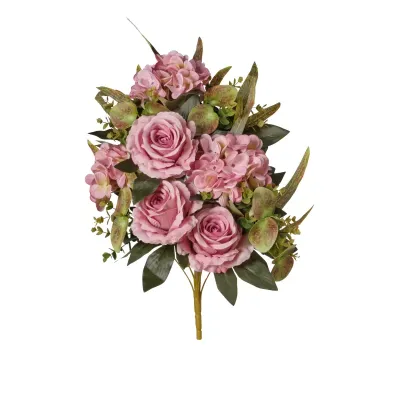 Rosa-ortensia frontale cm.54 lilla