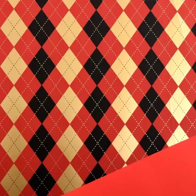 Bobina cp 1x25 argyle rosso-oro