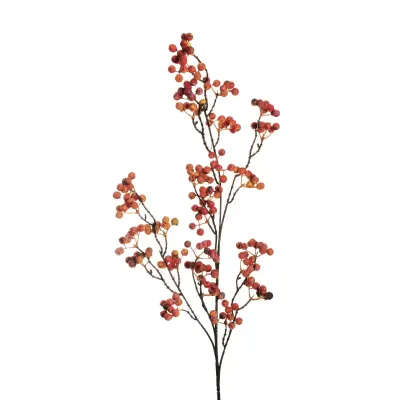 Bacche ramo cm.109 arancione