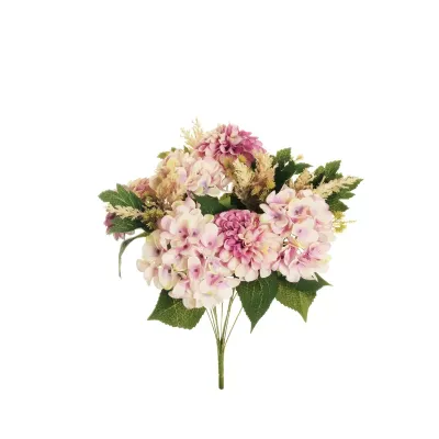 Dalia-ortensia mazzo cm.49 lilla