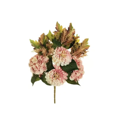 Dalia-ortensia frontale cm.50 rosa