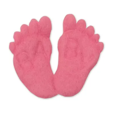 Piedini cm. 3 rosa (25 pezzi)