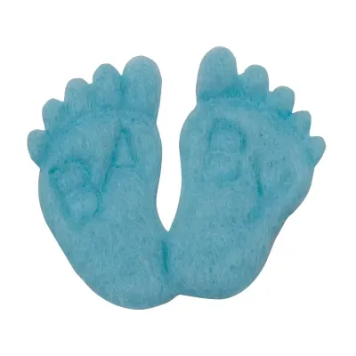 Piedini cm. 3 azzurro (25 pezzi)