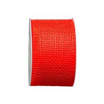Nastro jute mm.60 mt.10 rosso