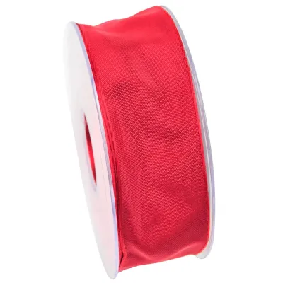Nastro taffeta an.mm.40 m.25 rosso vivo