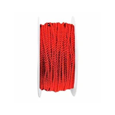 Cordino kordel mm.02 m.50 rosso