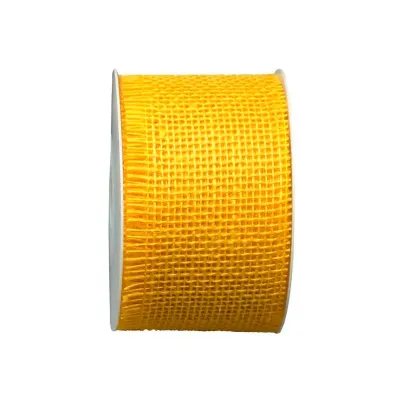 Nastro jute mm.60 mt.10 giallo