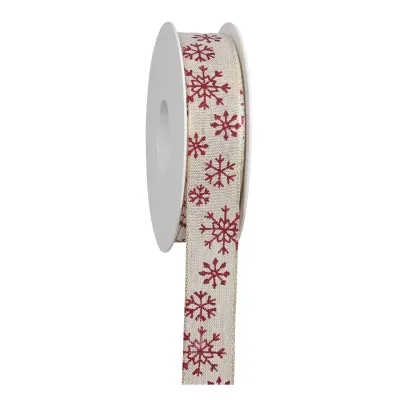 Nastro schneefl. mm.25 m.18 bordeaux