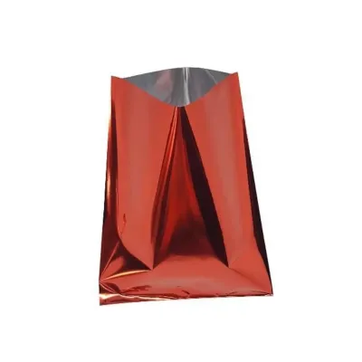 Buste 12x17,5 argentate f/pieno rosso (pz.50)