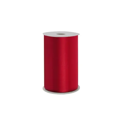 Nastro taffeta mn.100 m.25 rosso